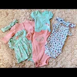 Unicorn Preemie Outfits